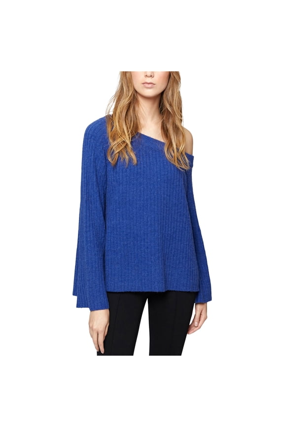 Clothing Womens Aurelia Alpaca Knit Sweater, Blue, Large