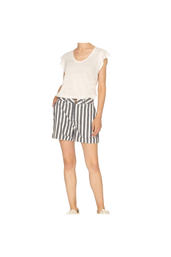 Clothing Womens Cabana Casual Bermuda Shorts, Blue, 28