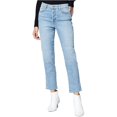 thumbnail image 1 of Sanctuary Clothing Womens Casual Cropped Straight Leg Jeans, Blue, 26, 1 of 1