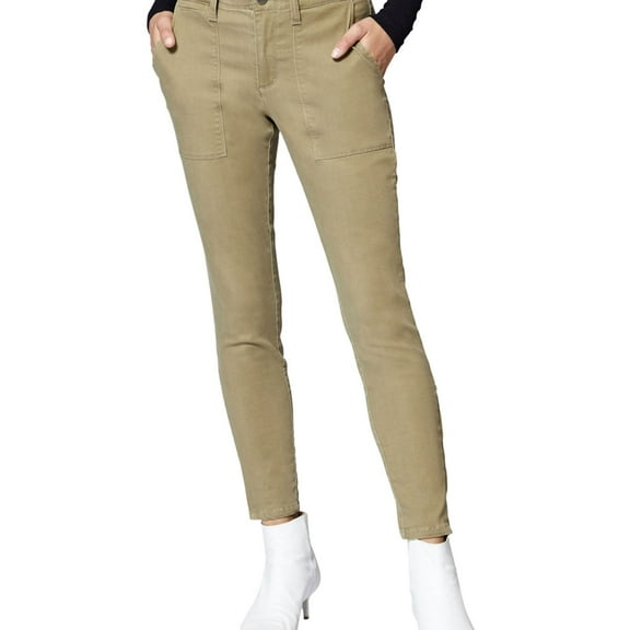 Sanctuary Clothing Womens Fast Track Casual Chino Pants, Green, 25