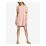 Sanctuary Clothing Womens Lakeside Shirt Dress, Pink, Medium