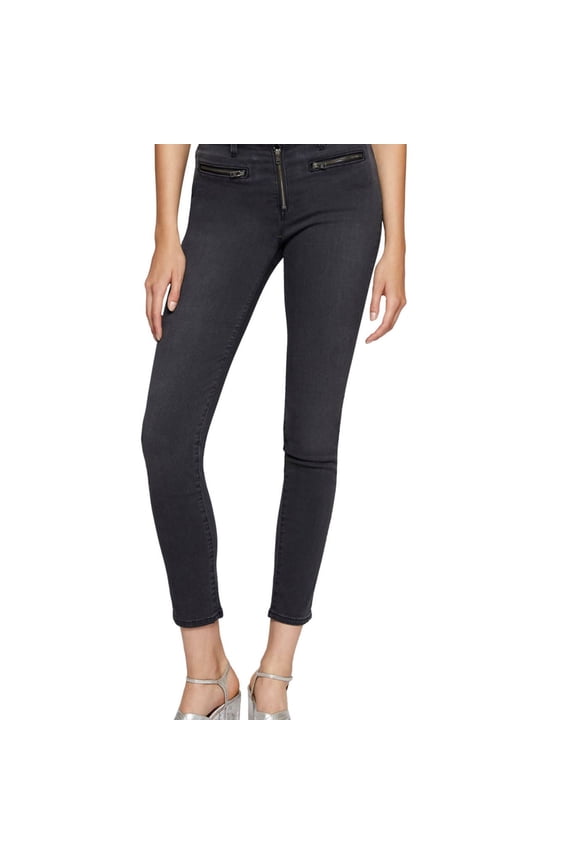 Clothing Womens Robbie Skinny Fit Jeans, Grey, Juniors, 32