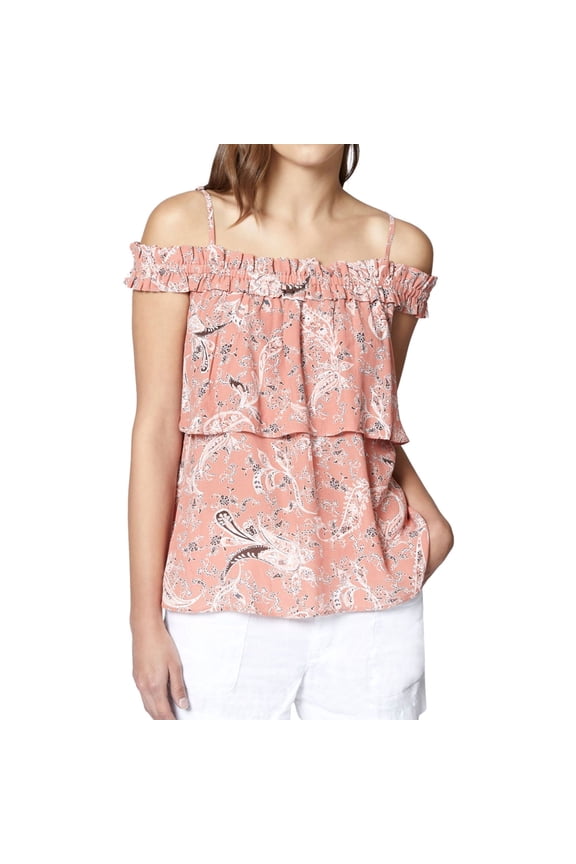 Clothing Womens Tiered Off The Shoulder Blouse