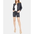 thumbnail image 1 of Sanctuary Fearless High Rise Button Fly Shorts Coyote Black 24, 1 of 1