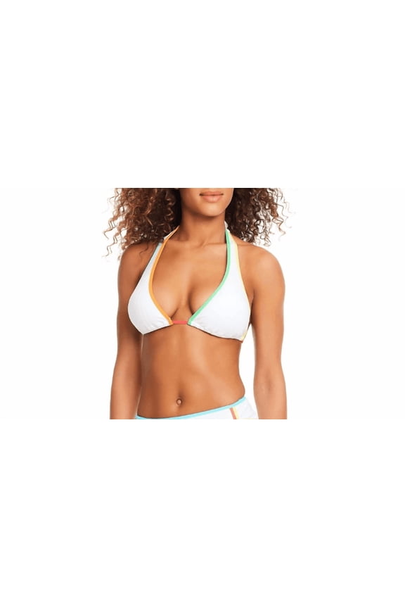 Halter Triangle Tie Back Bikini Top, Women's