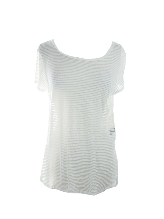 Ivory Short-Sleeve Swing Tee XS
