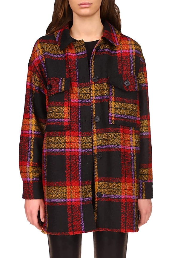 Midi Shacket Carson Plaid XS (US 2)