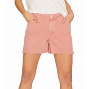 Sanctuary Midi Split Ripped Denim Shorts Pottery 30