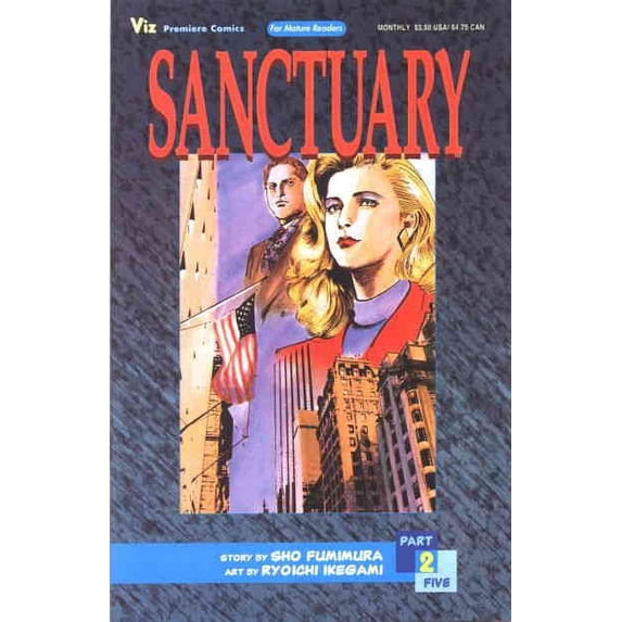 Sanctuary Part 5 #2 VF ; Viz Comic Book