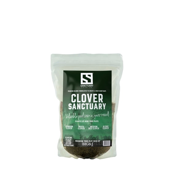 Sanctuary Seed Clover Sanctuary 1/2 Acre Food Plot