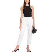 Sanctuary Skylar Cargo Pants White Womens Size 34 MSRP $119