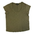 thumbnail image 1 of Sanctuary Social Standard Women's Amber Scoop Neck Tee Willow Green M, 1 of 2