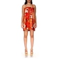 thumbnail image 1 of Sanctuary Women's Lakeside Floral Babydoll Dress Brown Size Small, 1 of 2