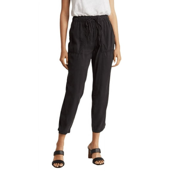 Sanctuary Women's Washed Black Go Easy Pants, Size XL
