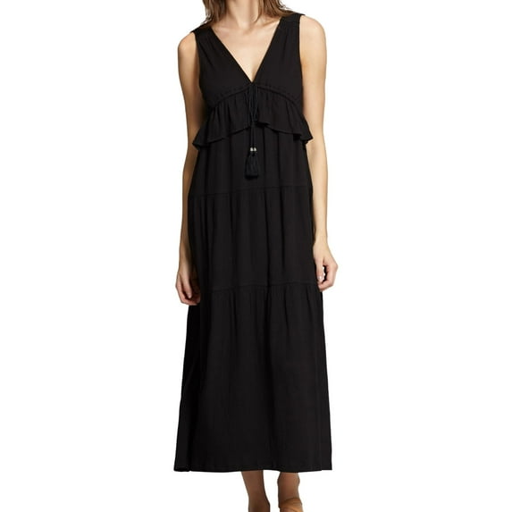 Sanctuary Clothing Womens Delphina Maxi Dress, Black, X-Small