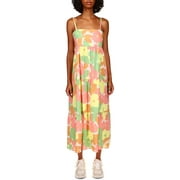Sanctuary Womens Floral Print Maxi Fit & Flare Dress