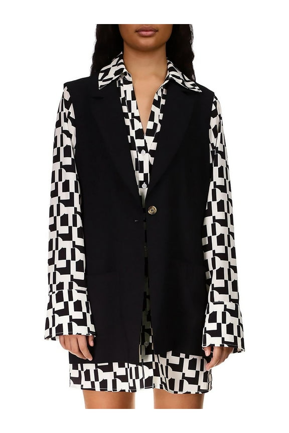 Womens Gilet Notched Collared Casual Vest