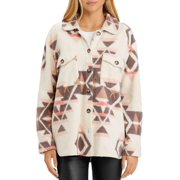 Sanctuary Womens Lightweight Aztec Shirt Jacket