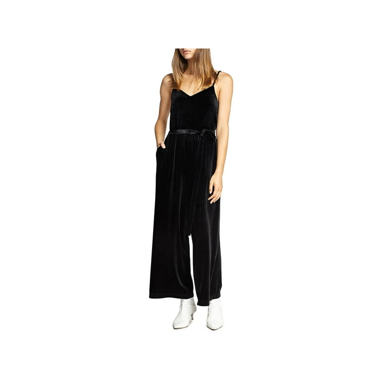 Velvet jumpsuit cheap h&m
