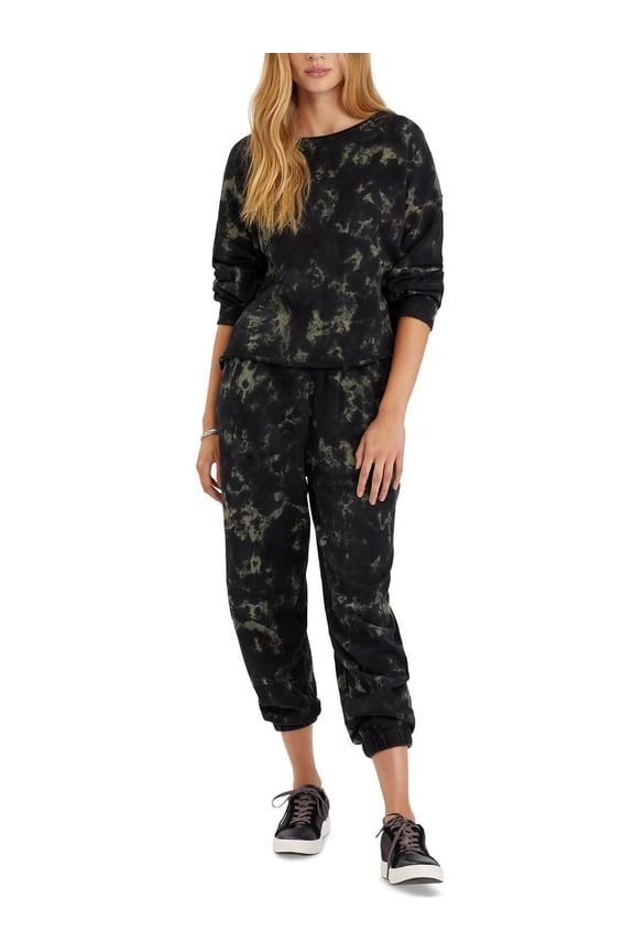 Womens Perfect Cropped Crewneck Sweatshirt