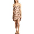 thumbnail image 1 of Sanctuary Womens Ruffled Button-Down Slip Dress, 1 of 2