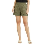 Sanctuary Womens Switchback Cuffed Cargo Casual Shorts