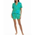 thumbnail image 1 of Sanctuary womens  2pc Shirt & Boxer Set, m, Green, 1 of 3