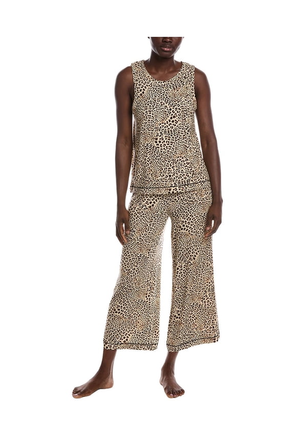 womens  2pc Tank & Culotte Set, m, Green