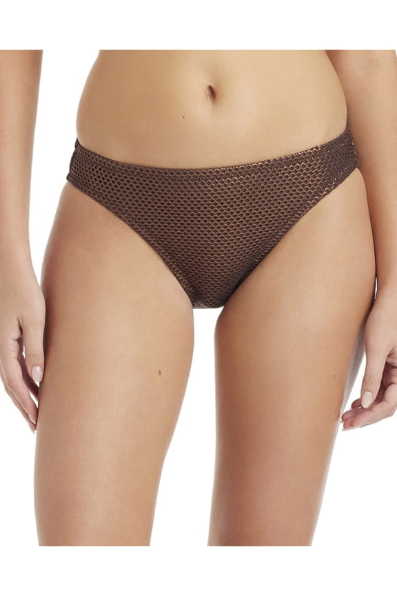 womens Sea Crochet Hipster Bottom, m, Orange