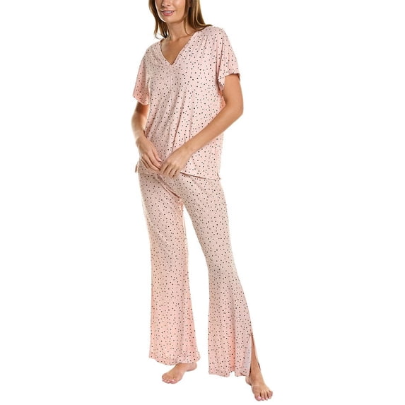 Sanctuary womens T-Shirt & Pant Set, s, Pink