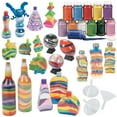 thumbnail image 1 of Sand Art Basics Craft Pack Assortment, Makes 144, Craft Supplies, Party Supplies, 204 Pieces, 1 of 3