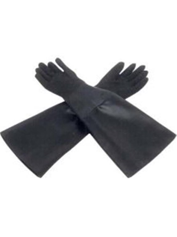 Sand Blast Gloves - Rubber - 6 in. Diameter - Durable Protection