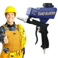 thumbnail image 1 of Sand Blaster Gun Kit, 1Pc Handheld Sand Blaster Portable Sandblaster, Light-Duty Salt Gun for Metal Wood Paint/Removal for Air Compressor Up to 70 150 Blasting Media, Sandblaster Gun Kit, Blue1, 1 of 9
