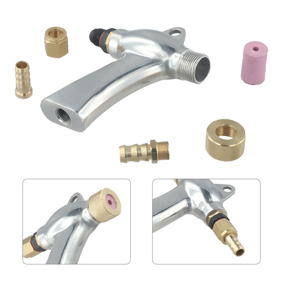 Sand Blaster Tool Sandblaster Tool Kit W/5 Ceramic Nozzles For Sandblaster B YIWEI