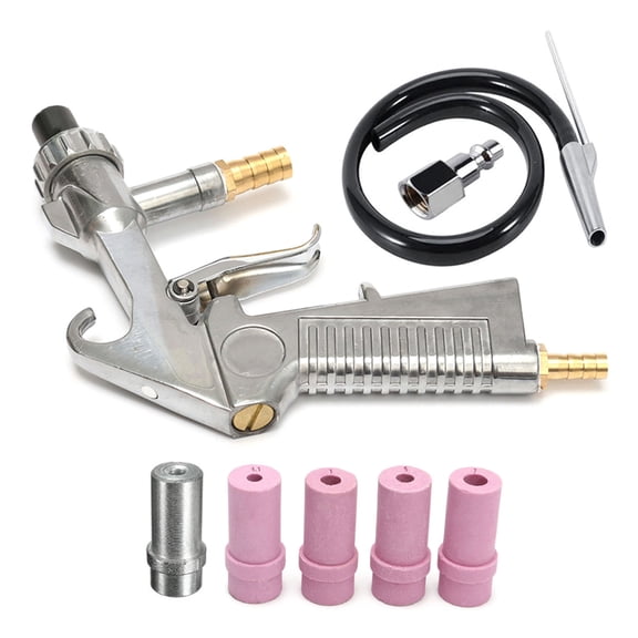 Sand Blasters Kits Air Sand Blasting Machine with Hose and Ceramic Nozzles for Sandblasting Cabinet Easy to Use