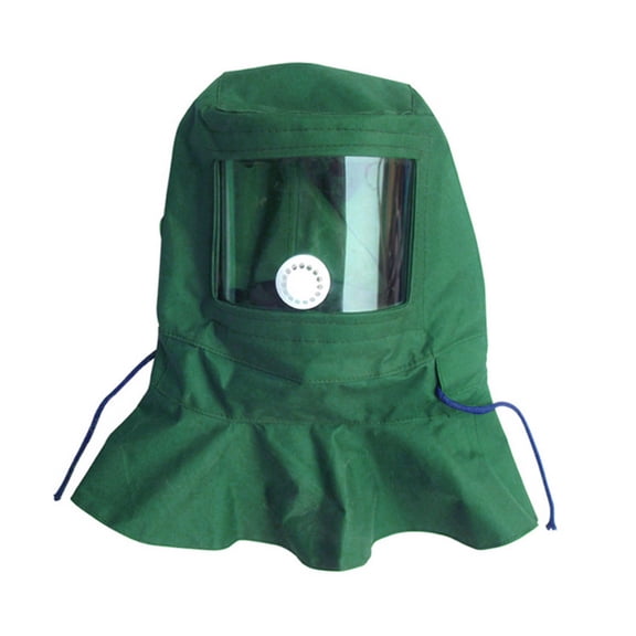 Sand Blasting Hood Cap Dust Protective Face Shawl Cap Mask for Painting Woodworking for Protectio