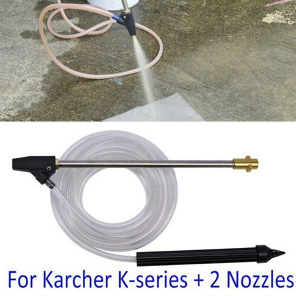 Sand Blasting Wet Blaster High Pressure Washer Sandblasting Lance Jet Kit
