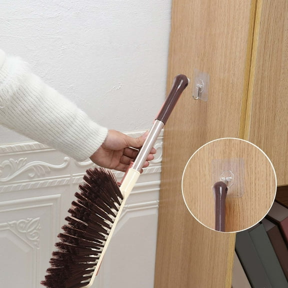 Sand Brush,Long Handle Soft Bristle Household Cleaning Brush for Carpets, Sofas,Household Cleaning Wipe Removal Brush Long Handle Large Plastic Soft Bristle(White 16.5in)