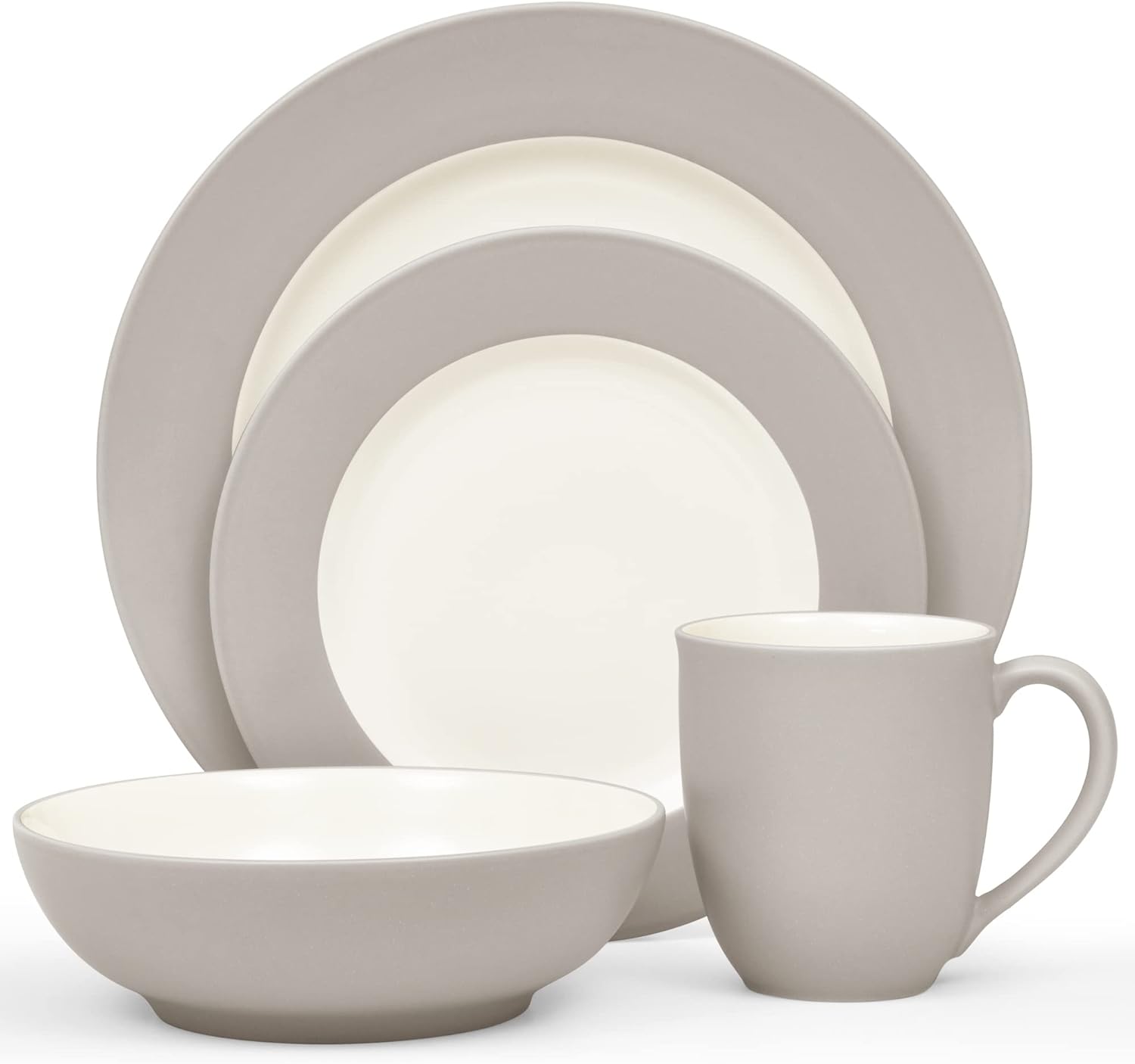 Sand Colorwave 4-Piece Rim Place Setting - Walmart.com