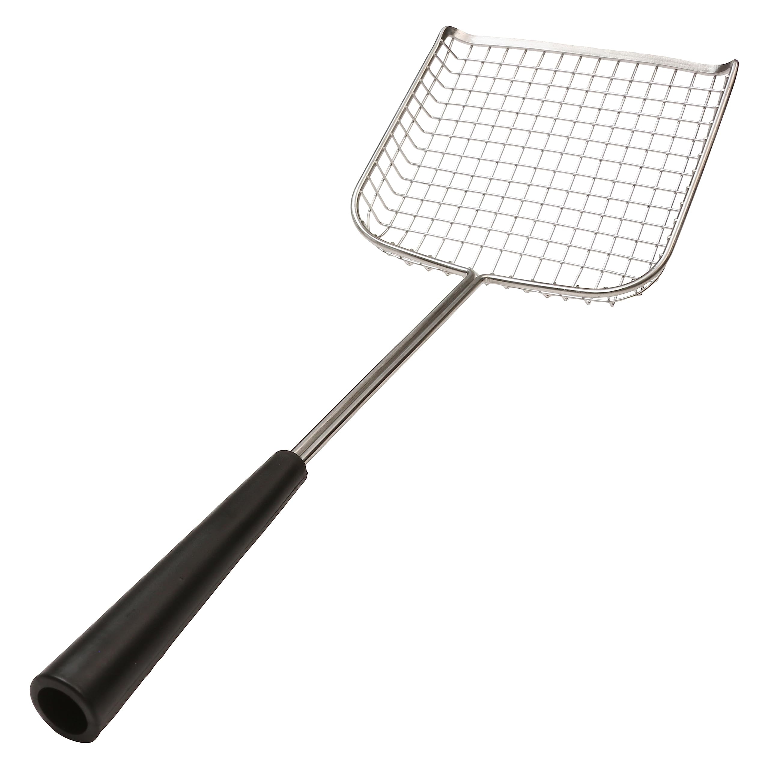 Sand Dipper Big 6" Square long handle cat litter scooper Stainless