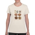 thumbnail image 1 of Sand Dollars Ii T-Shirt Women -Denis Diderot Designs, Female x-Large, 1 of 4
