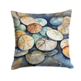 thumbnail image 1 of Sand Dollars Throw Pillow 14 in x 14 in, 1 of 2