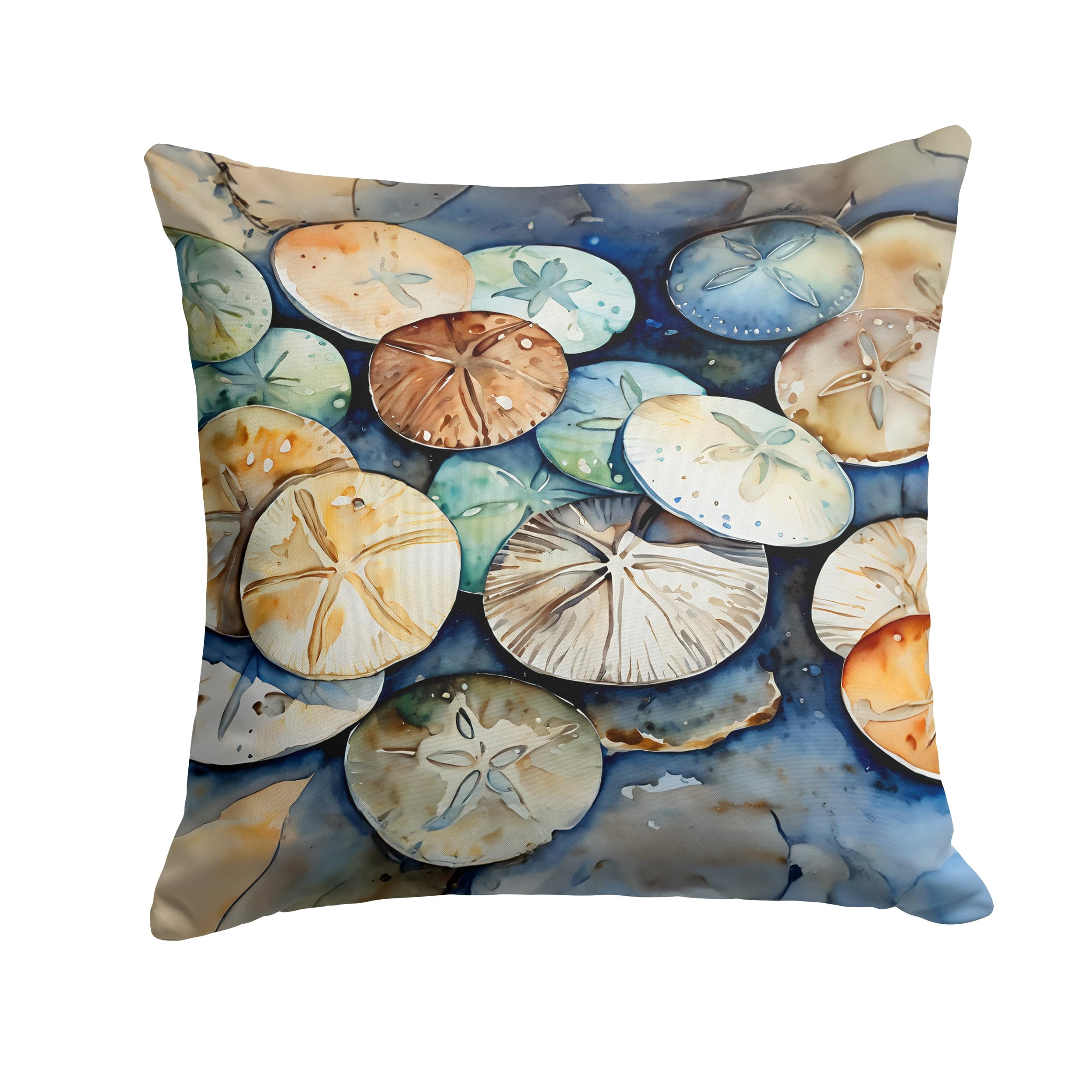Sand Dollars Throw Pillow 18 in x 18 in