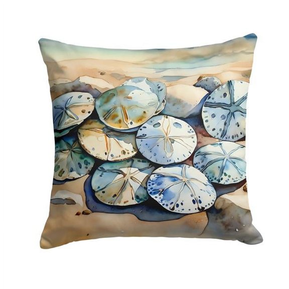 Sand Dollars Throw Pillow 18 in x 18 in