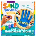 ! Sand Dough Sculpt & Paint Creations Make Your Own Handprint Stones