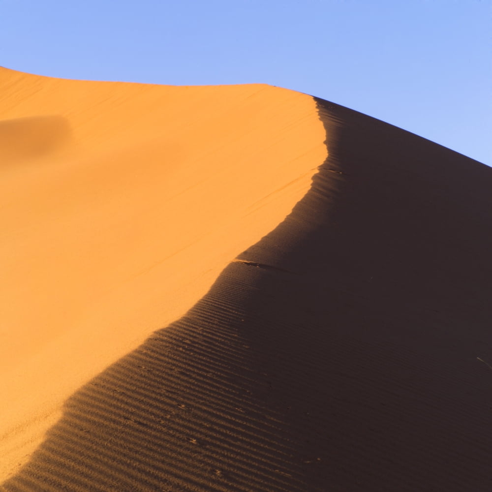 Sand Dune Namibia Africa Canvas Art - Keith Levit  Design Pics (15 x 15)