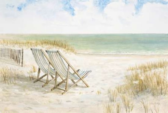 Sand Dunes and Sunshine Canvas Art - Arnie FISK (20 x 28)