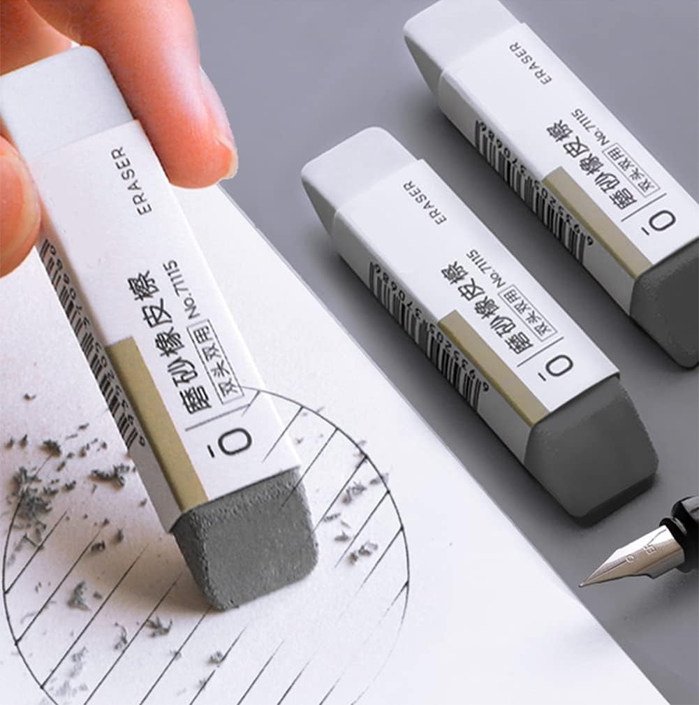 Sand Eraser 3-Pack, Designed to Remove Colored Pencil and Ink Markings ...