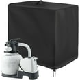 thumbnail image 1 of Sand Filter Cover Pool Pump Cover, Waterproof Oxford Tarpaulin Protective Dust-proof Outdoor Enclosure for Standard Sand Filter Systems with Adjustable Drawstring and Zipper, Topliu, 1 of 9
