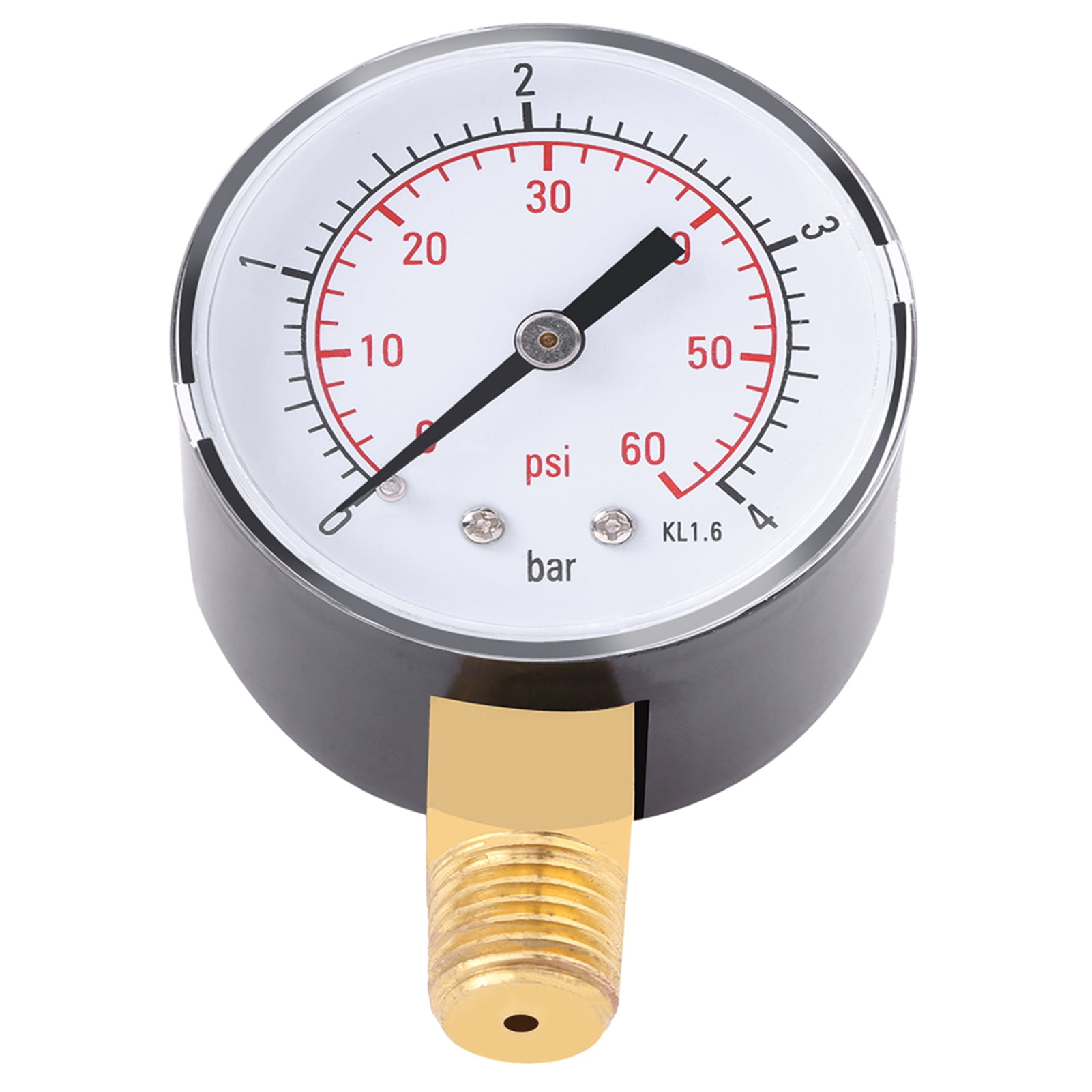 Sand Filter Pressure Gauge, 0 4 Bar 0 60 Psi NPT Digital Tire Pressure